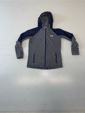 Under Armour Women’s Navy & Grey Hooded Full-Zip Jacket